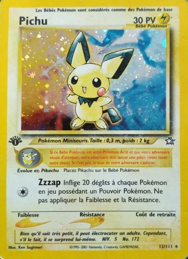 Pichu, Neo Genesis 12