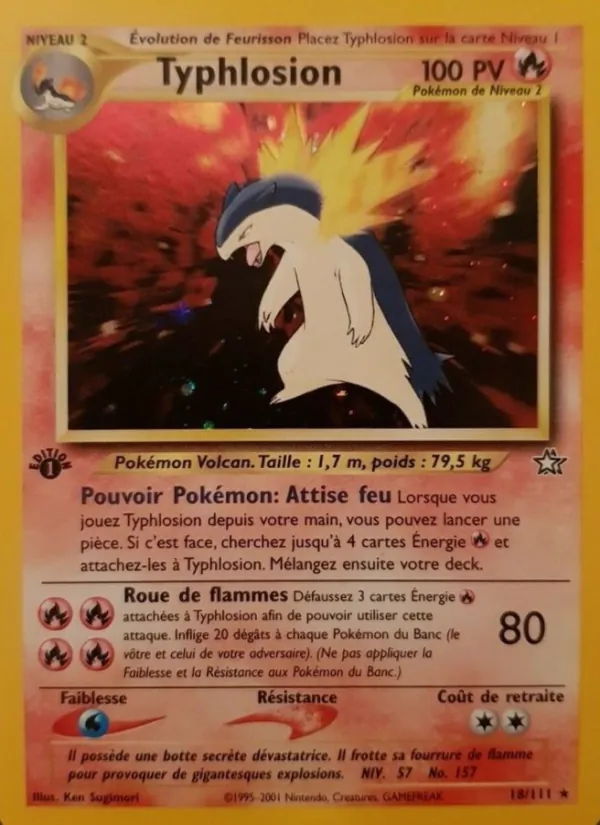 Typhlosion, Neo Genesis 18