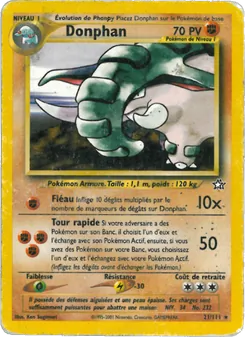 Donphan, Neo Genesis 21