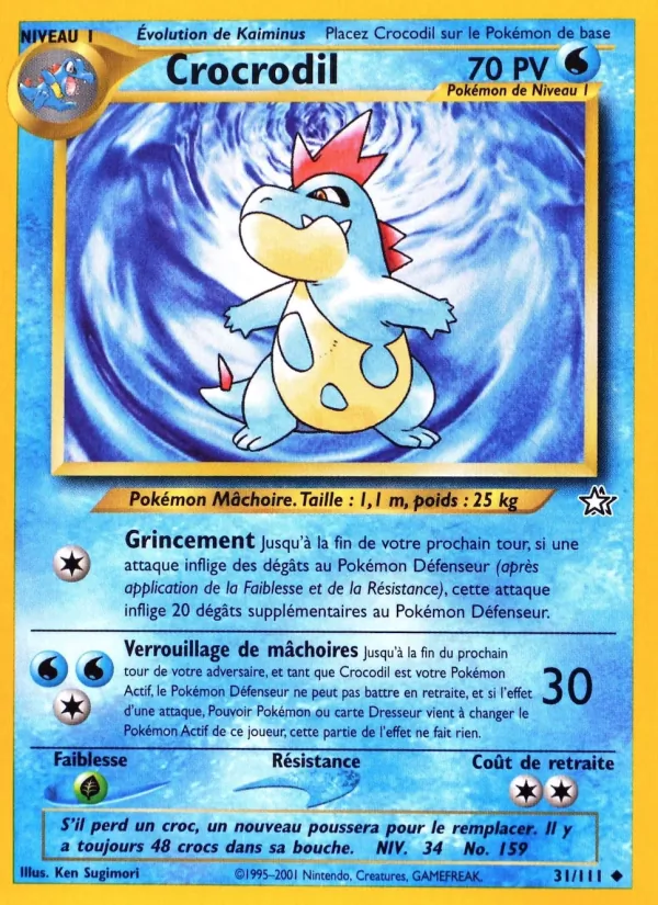 Crocrodil, Neo Genesis 31