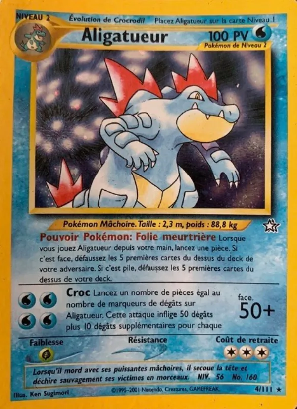 Aligatueur, Neo Genesis 4