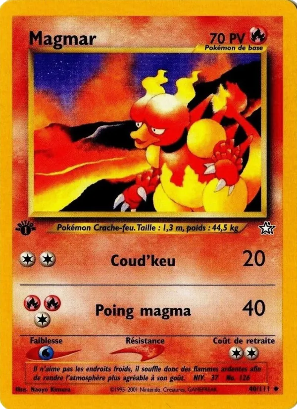 Magmar, Neo Genesis 40
