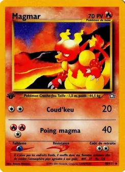 Magmar, Neo Genesis 40
