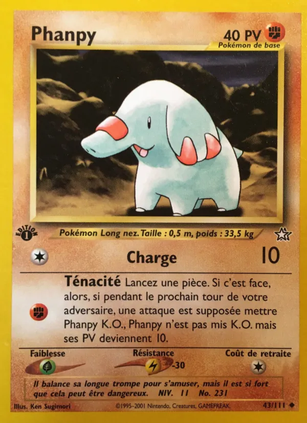 Phanpy, Neo Genesis 43
