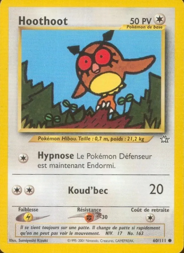 Hoothoot, Neo Genesis 60