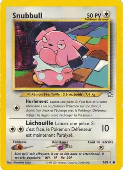 Snubbull, Neo Genesis 74