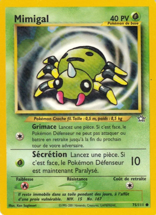 Mimigal, Neo Genesis 75