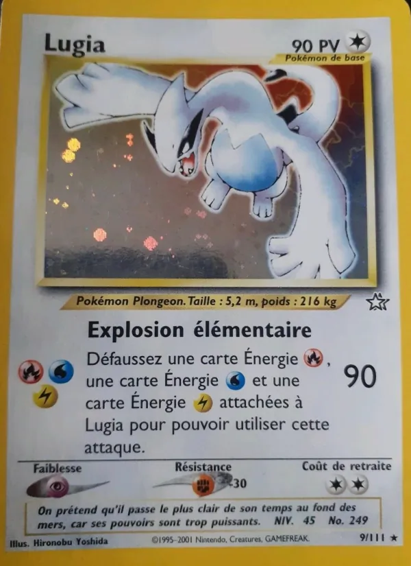 Lugia, Neo Genesis 9