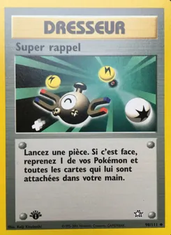 Super rappel, Neo Genesis 98