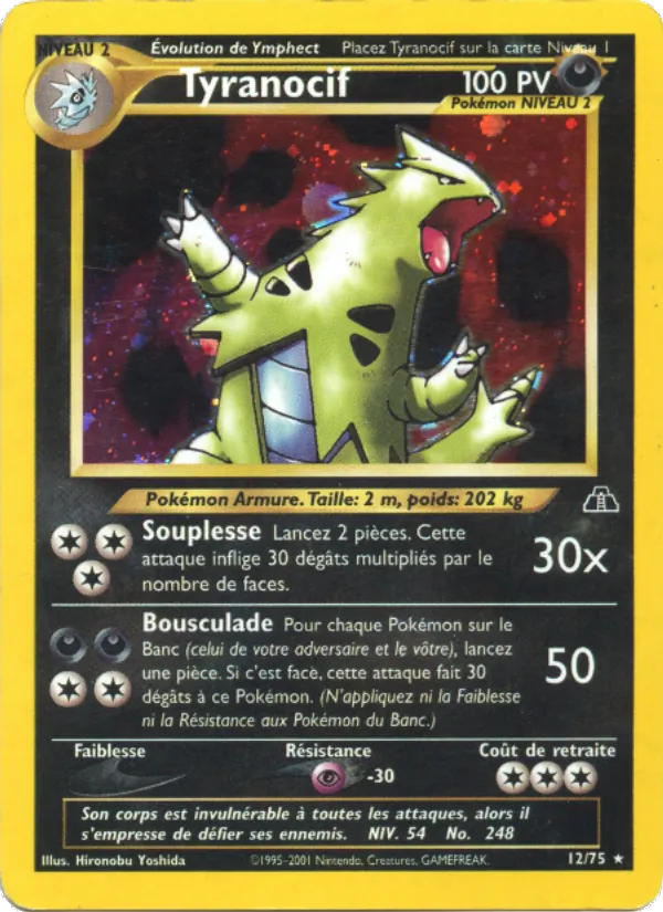 Tyranocif, Neo Discovery 12