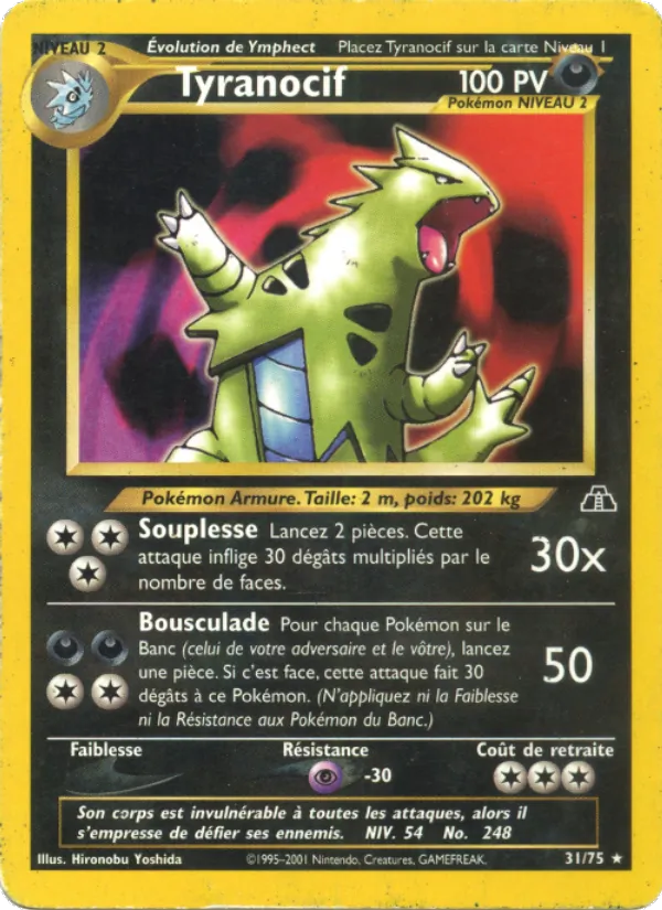 Tyranocif, Neo Discovery 31