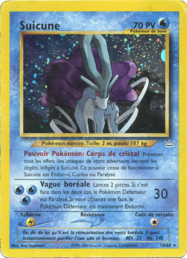 Suicune, Neo Revelation 14