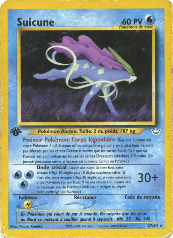 Suicune, Neo Revelation 27