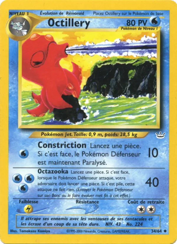 Octillery, Neo Revelation 34