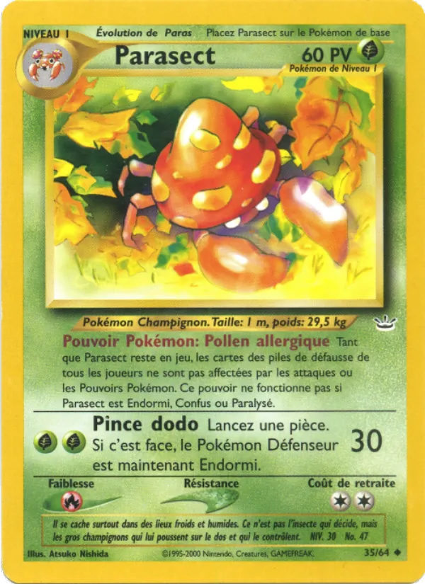Parasect, Neo Revelation 35