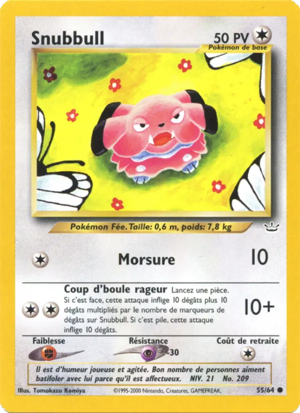 Snubbull, Neo Revelation 55