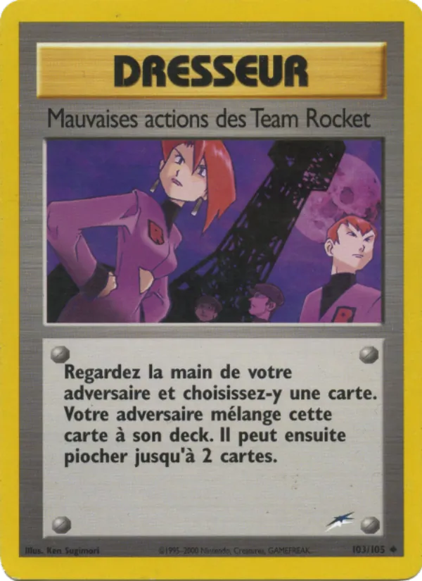 Mauvaises actions des Team Rocket, Neo Destiny 103