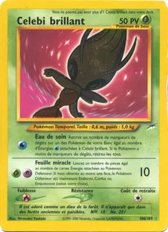 Celebi brillant, Neo Destiny 106