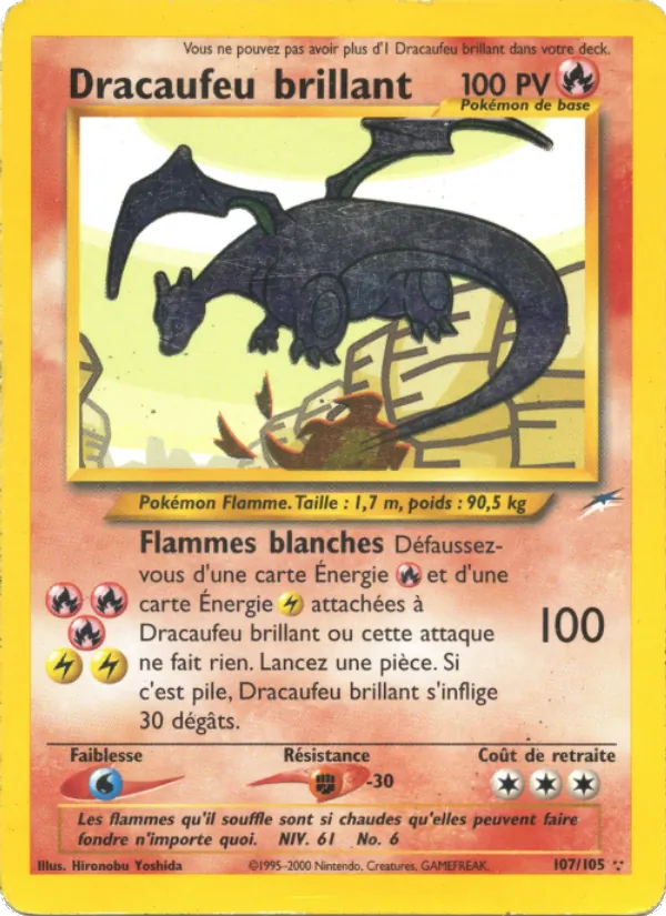 Dracaufeu brillant, Neo Destiny 107