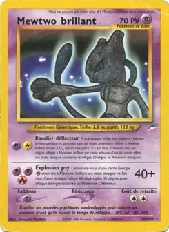 Mewtwo brillant, Neo Destiny 109