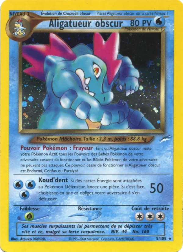 Aligatueur obscur, Neo Destiny 5