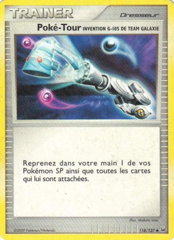 Poké-Tour Invention G-105 de Team Galaxie, Platine 118
