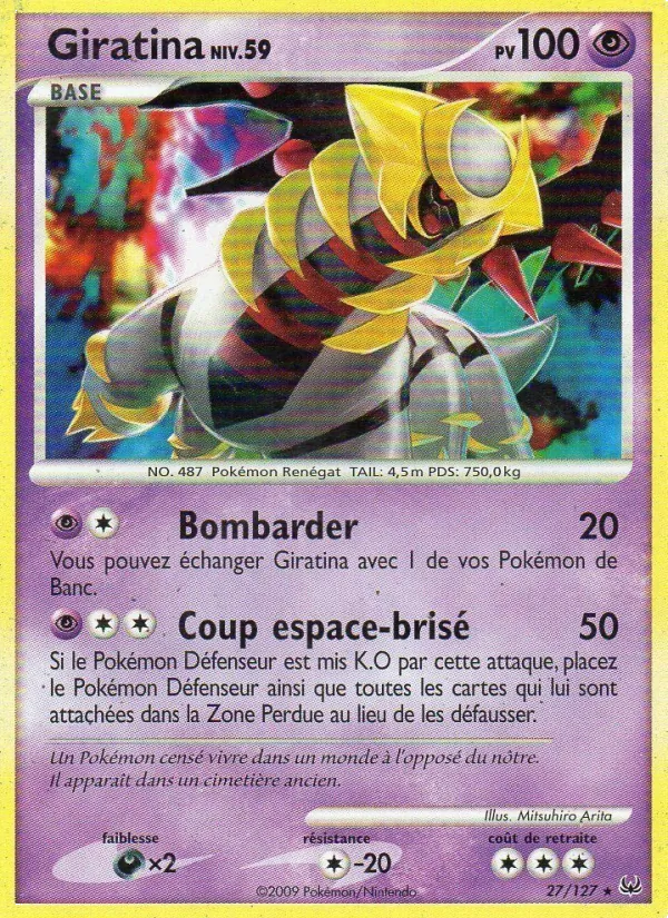 Giratina, Platine 27