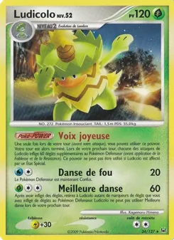 Ludicolo, Platine 34