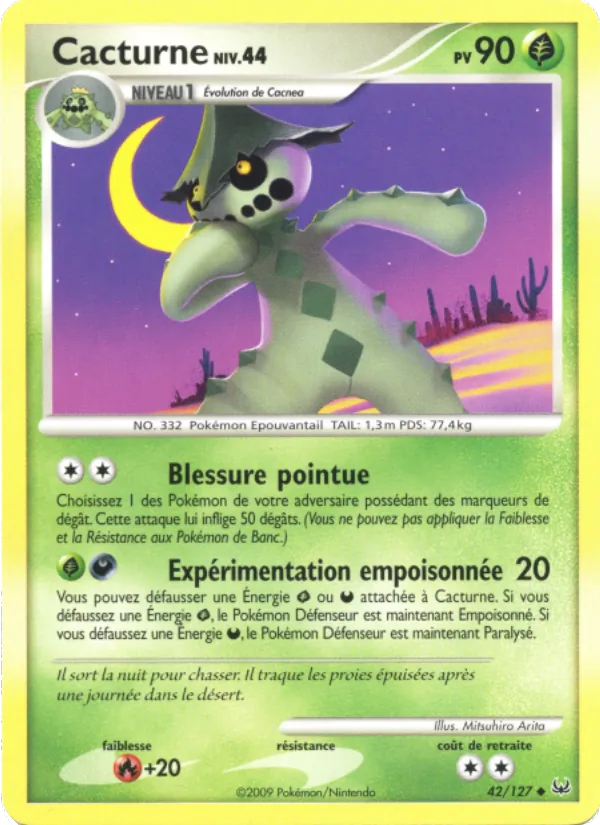 Cacturne, Platine 42