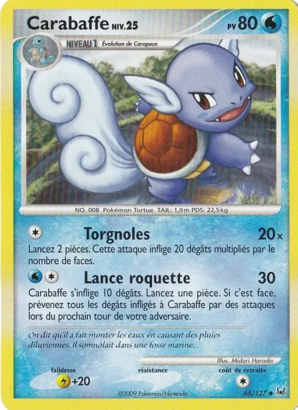 Carabaffe, Platine 65