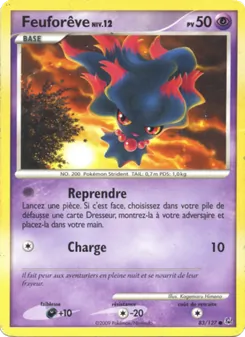 Feuforêve, Platine 83