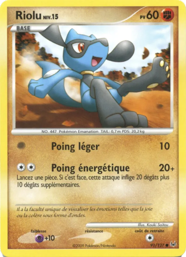 Riolu, Platine 91