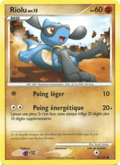 Riolu, Platine 91