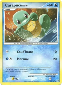 Carapuce, Platine 96