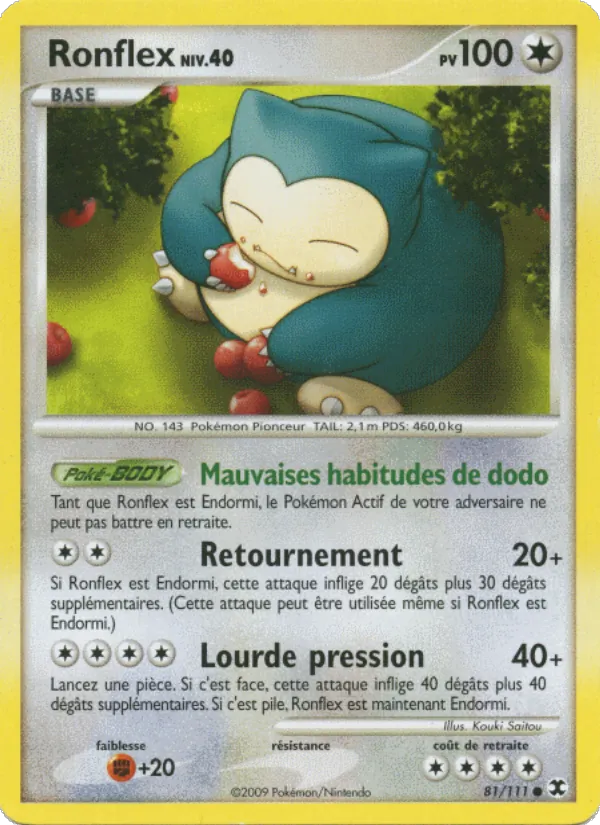 Ronflex Niv. 40, Rivaux Émergeants 81