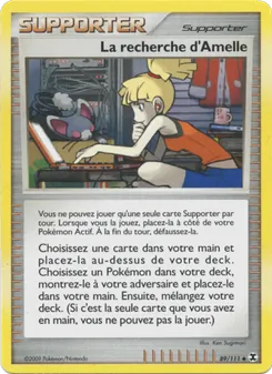 La recherche d'Amelle, Rivaux Émergeants 89