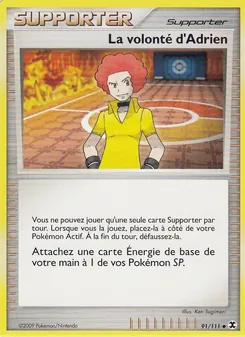 La volonté d'Adrien, Rivaux Émergeants 91