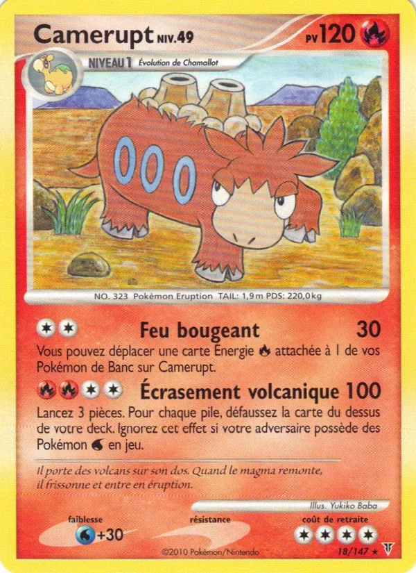 Camerupt, Vainqueurs Suprêmes 18