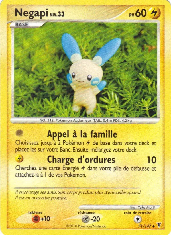 Negapi, Vainqueurs Suprêmes 71