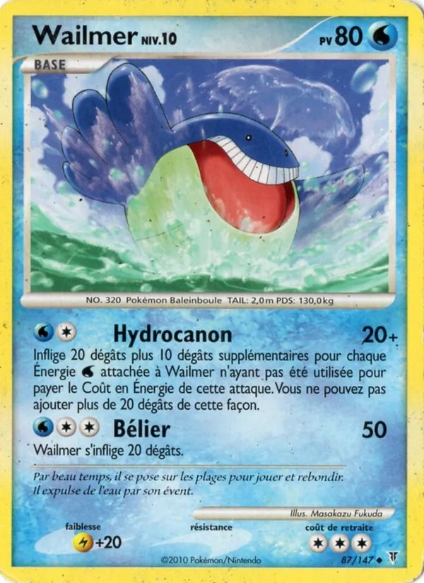 Wailmer, Vainqueurs Suprêmes 87