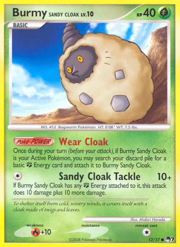 Burmy Sandy Cloak, POP Série 7 12