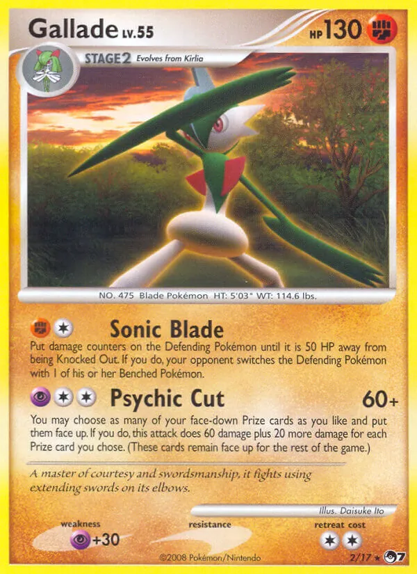 Gallade, POP Série 7 2