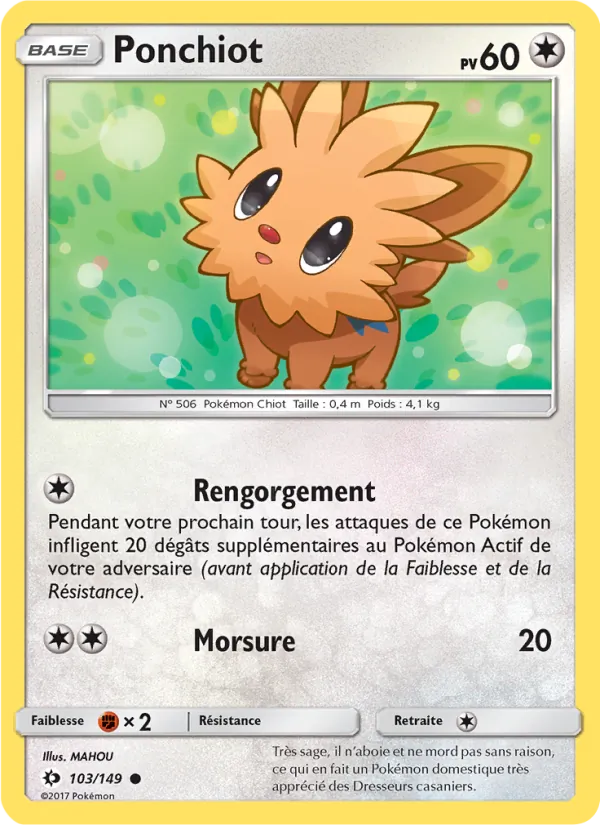 Ponchiot, Soleil et Lune 103