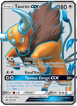 Tauros GX, Soleil et Lune 144