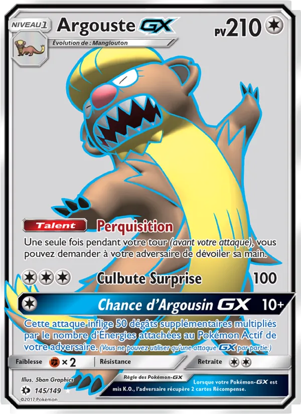 Argouste GX, Soleil et Lune 145
