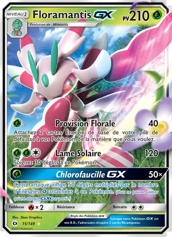 Floramantis GX, Soleil et Lune 15