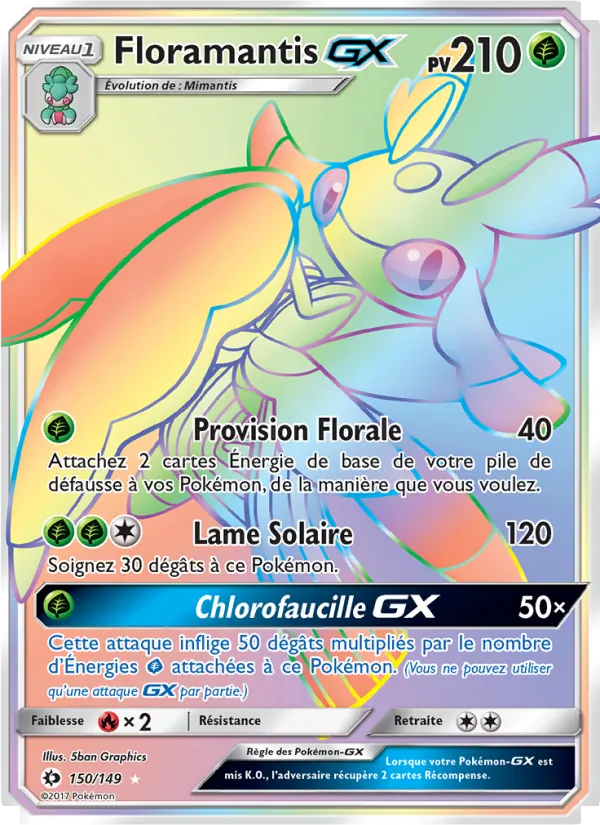 Floramantis GX, Soleil et Lune 150