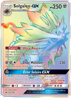 Solgaleo GX, Soleil et Lune 155