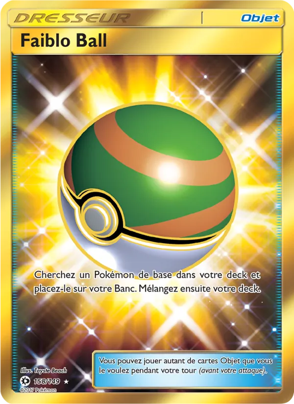 Faiblo Ball, Soleil et Lune 158