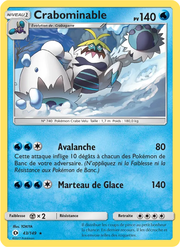 Crabominable, Soleil et Lune 43